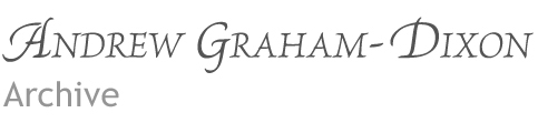 Andrew Graham-Dixon Art critic, journalist, TV presenter, author, lecturer and educationalist.