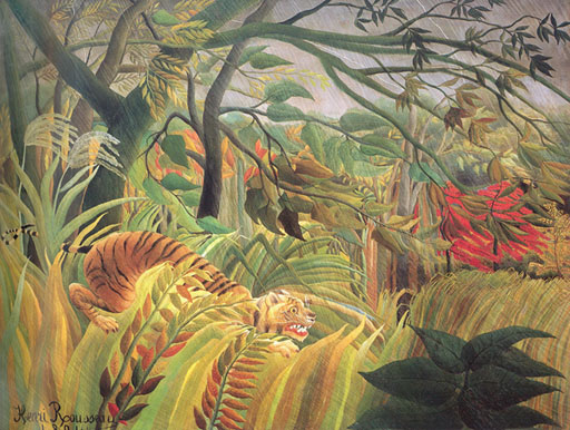 Lets Make Henri Rousseau Collage Tigers  YouTube